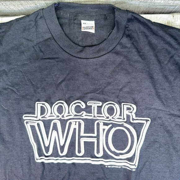 Vintage Doctor Who 1987 Extra Large Screen Stars Bubble Print - Picture 2 of 13